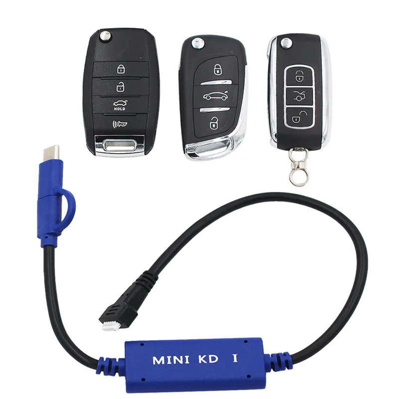 Серый Original KEYDIY Mini KD Remote Key Generator Remotes Support Android Mini KD Auto Key Programming KD Remote B11 B10 B07 B02 B12 - Цвет: Серый