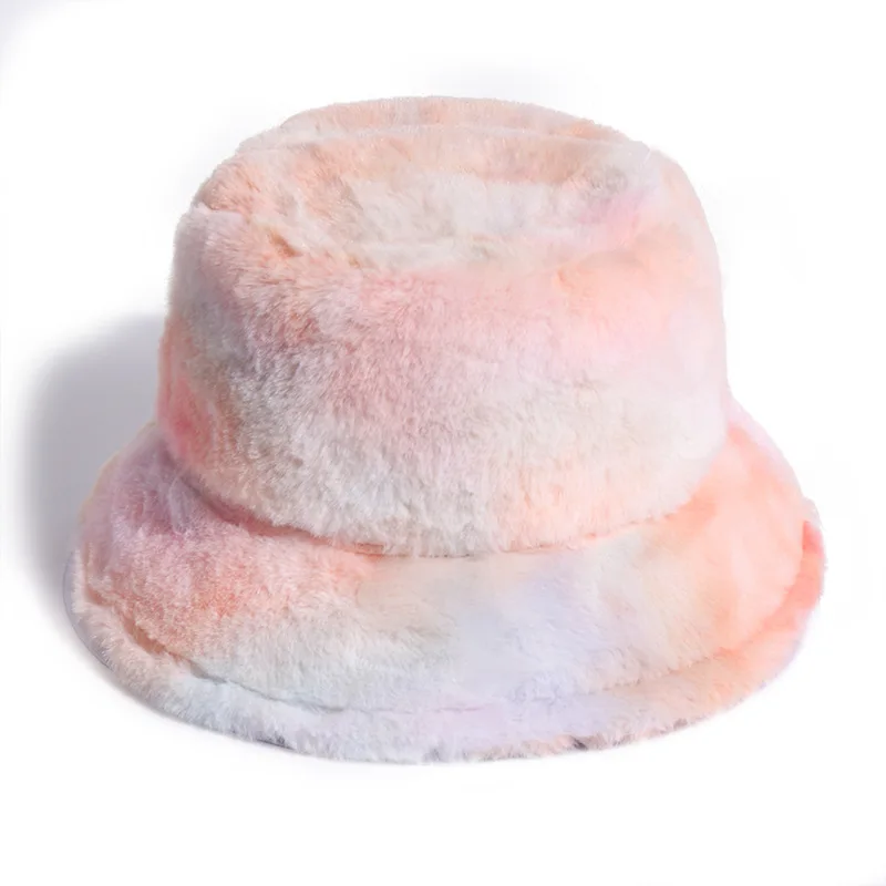 

2021 New Korea Autumn Winter Women Casual Bucket Polyester Hat Winter Warm Hats for Girl Lady Thicken Outdoor Fisherman Hat Caps