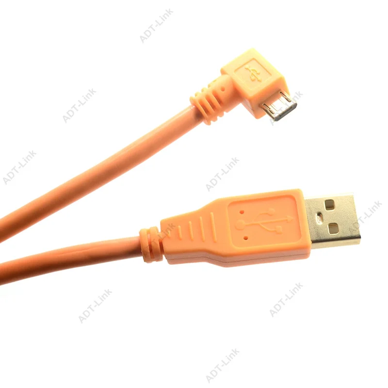 USB 2 0 A Male to Micro B 5-контактный оранжевый под углом 3 м 5 8 для Song A9 a7m2 a7r2 a7s2 a7r3 a7m3 RX1R RX100 |