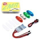 Беспроводной навигасветильник ZMR версия III 1S, 4 режима, светодиодный светильник для радиоуправляемого хобби, самолета с неподвижным крылом