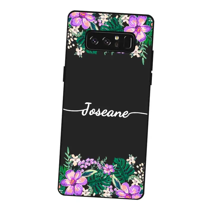 Черный мягкий силиконовый чехол из ТПУ для samsung Galaxy Note 3 4 5 8 9 10 Plus M10 M20 M30 Grand Prime - Цвет: 16
