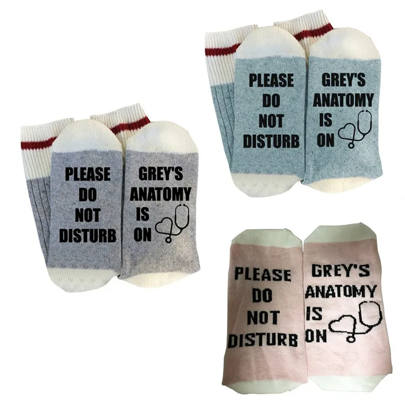 

Women Funny Letters Ankle Casual Socks