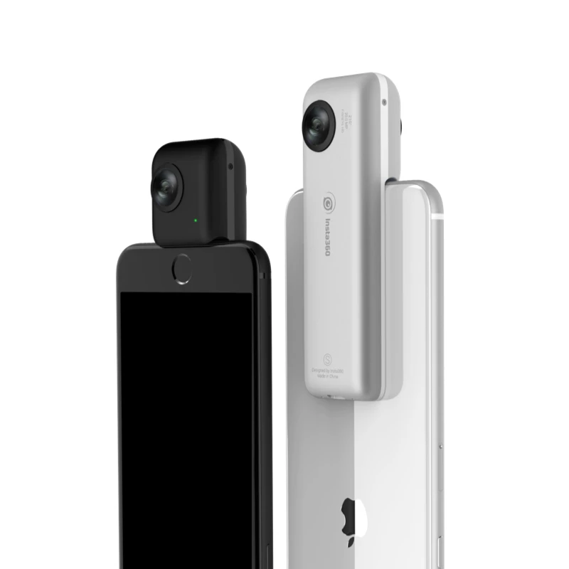 Insta360 Nano S 4K 20MP фото 360 VR видео панорамная камера для iphone X 6 7 8 серии съемка °