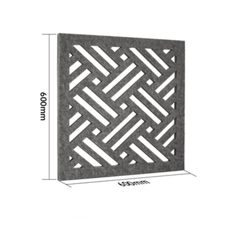 

Custom E0 класс Polester акустическая потолочная стеновая панель звукопоглощающий диффузор театр караоке-студия панель s 600x600 мм 8 шт