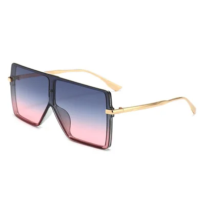 

One-piece Sunglasses For Men And Women Square Sunglasses Europe And America Personality Exquisite Street Photography Glasses