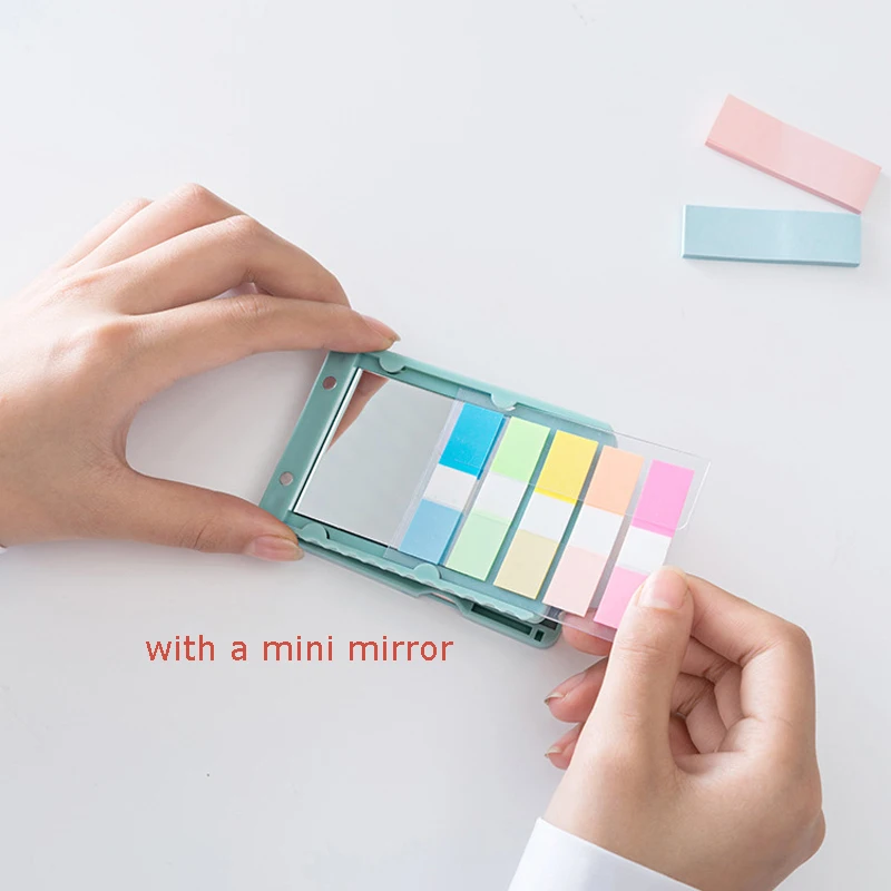 1 шт. многофункциональная мини блокнот с зажимом для книг N Times Sticky Notes школьные