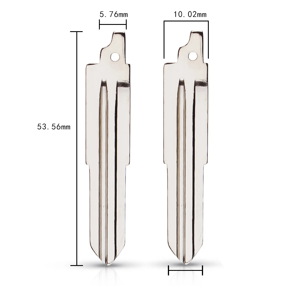 Запасная металлическая заготовка KEYYOU необработанная застежка модель 119 для Jiangling