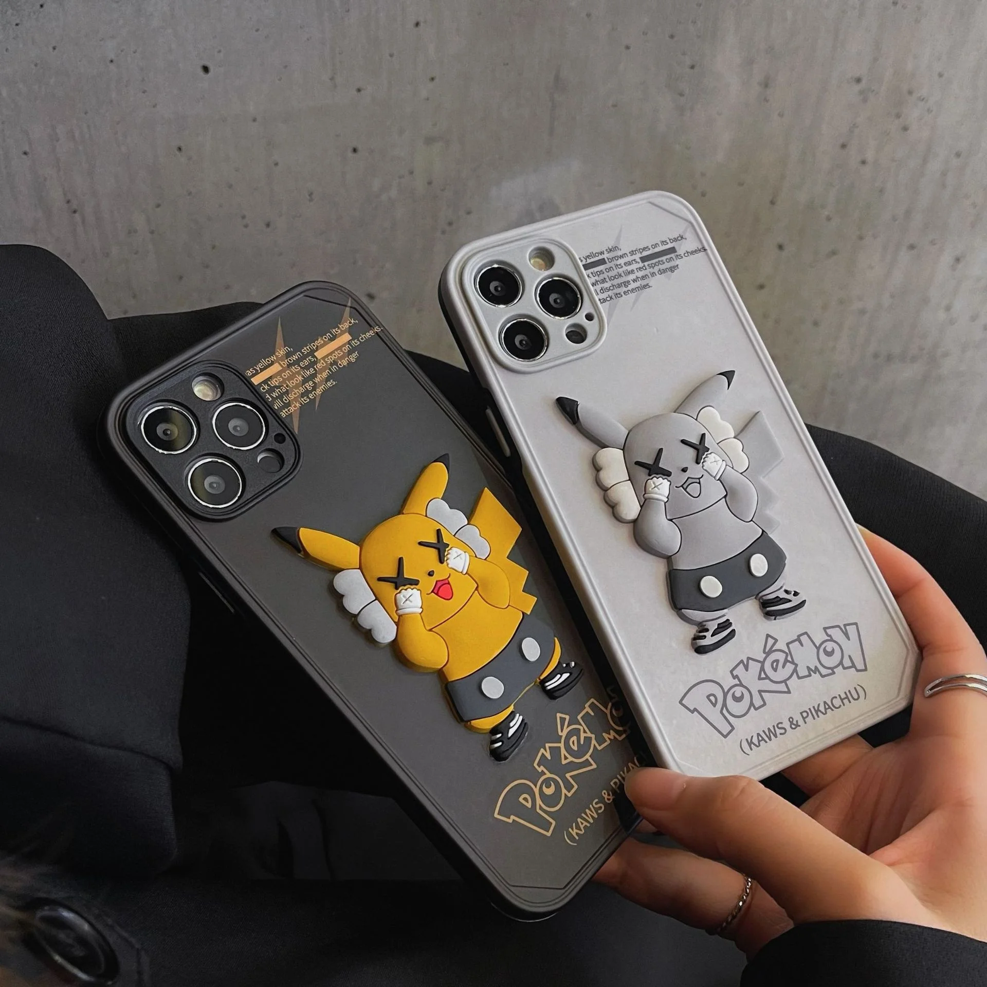 pokemon cartoon pikachu kawed soft back cover phone case for iphone 13 11 12 pro xs max xr se x 7 8 plus y2k aesthetic huawei p free global shipping