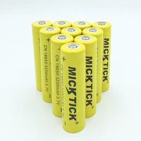 12pcs 18650 battery 3 7v 3200mah lithium li ion rechargeable batteries 18650 chargers flashlight torch laser pen