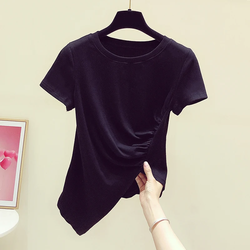 

T Shirt Women 2021 New Planet Print Casual Slim Women Tops T-Shirts Plus Size one