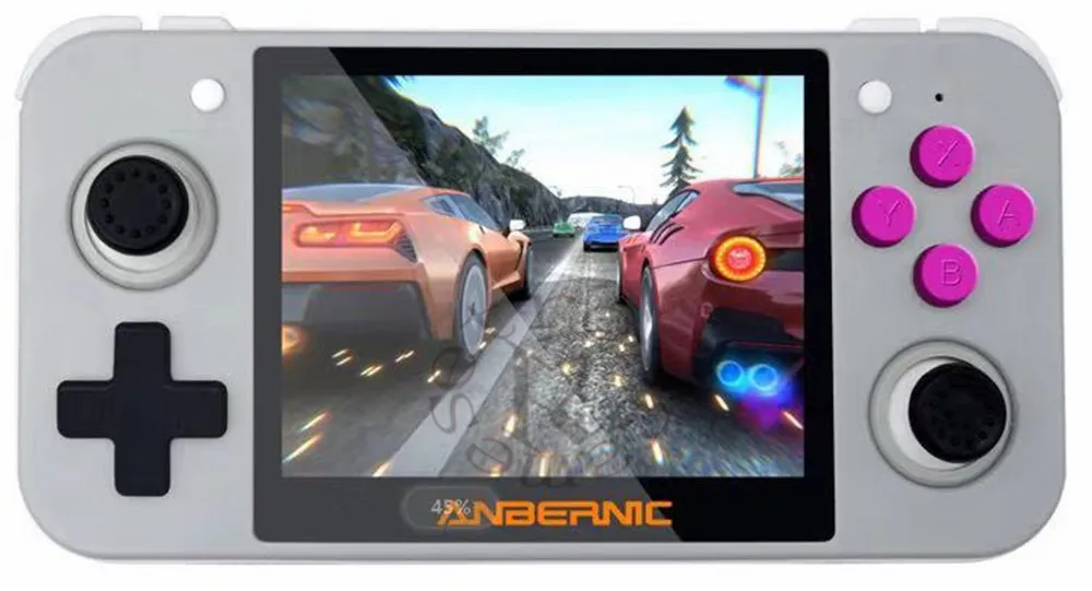 Ретро игровая консоль RG350 портативные видеоигровые консоли 64 бит 3 5 дюймовый IPS