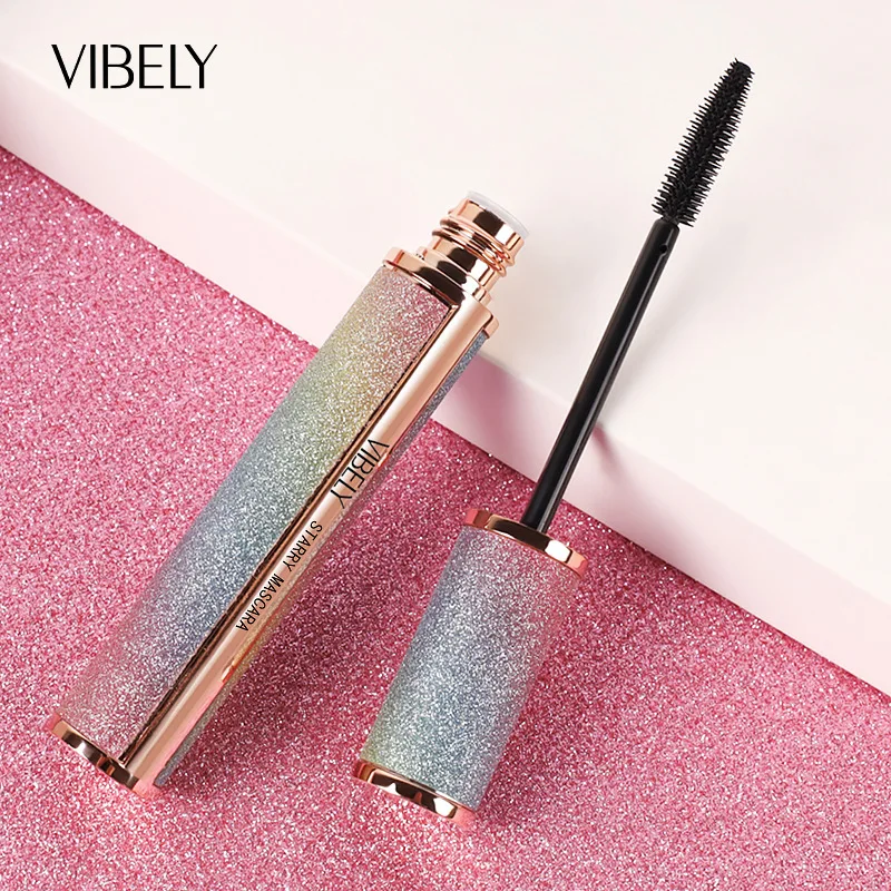 

Тушь Для Ресниц Extension Eye Lashes Brush Beauty Maquiagem Long-wearing Rimel 4D Black Silk Fiber Lash Mascara Lengthening