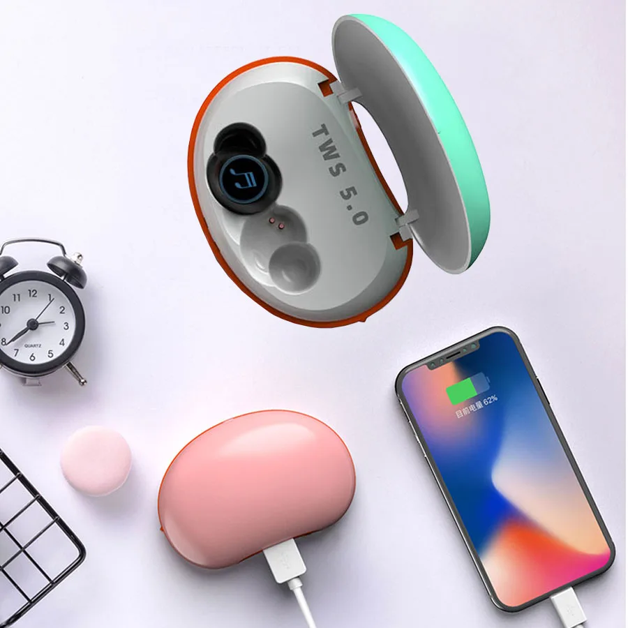 Спортивные Беспроводные Bluetooth наушники 5 0 лучшие 3D стерео гарнитура usb зарядная