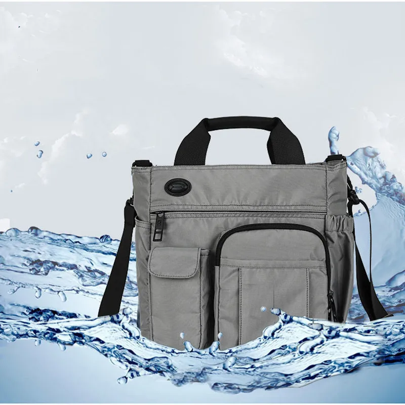 

Tablet Shoulder bag for ipad 7.9"9.7"10.1"12" 10.5 12.9inch air mini pro 2020 new men Leisure travel messenger black laptop Bags
