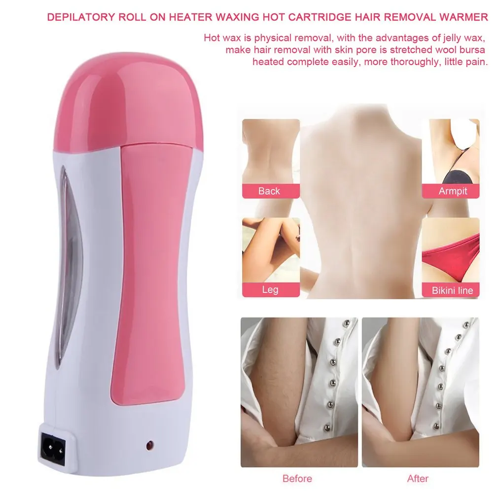 

Depilatory Roll On Heater Waxing Hot Cartridge Hair Removal Warmer Hot Worldwide sale