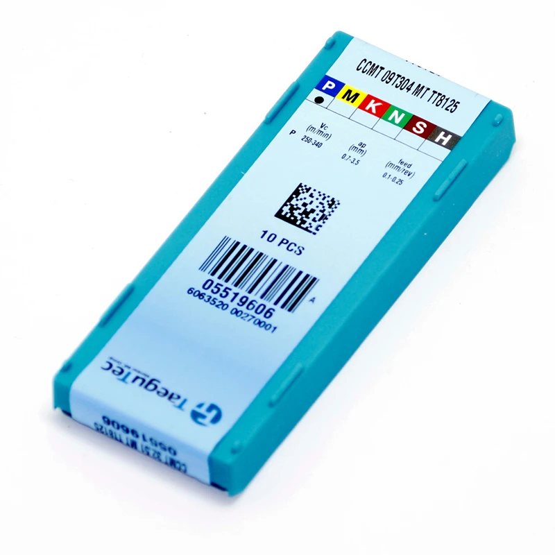 CCMT09T304 MT TT8020 TT8115 TT5100 TT8125 TaeguTec токарный станок или расточные вставки 10 шт.|ccmt 09t304|lathe