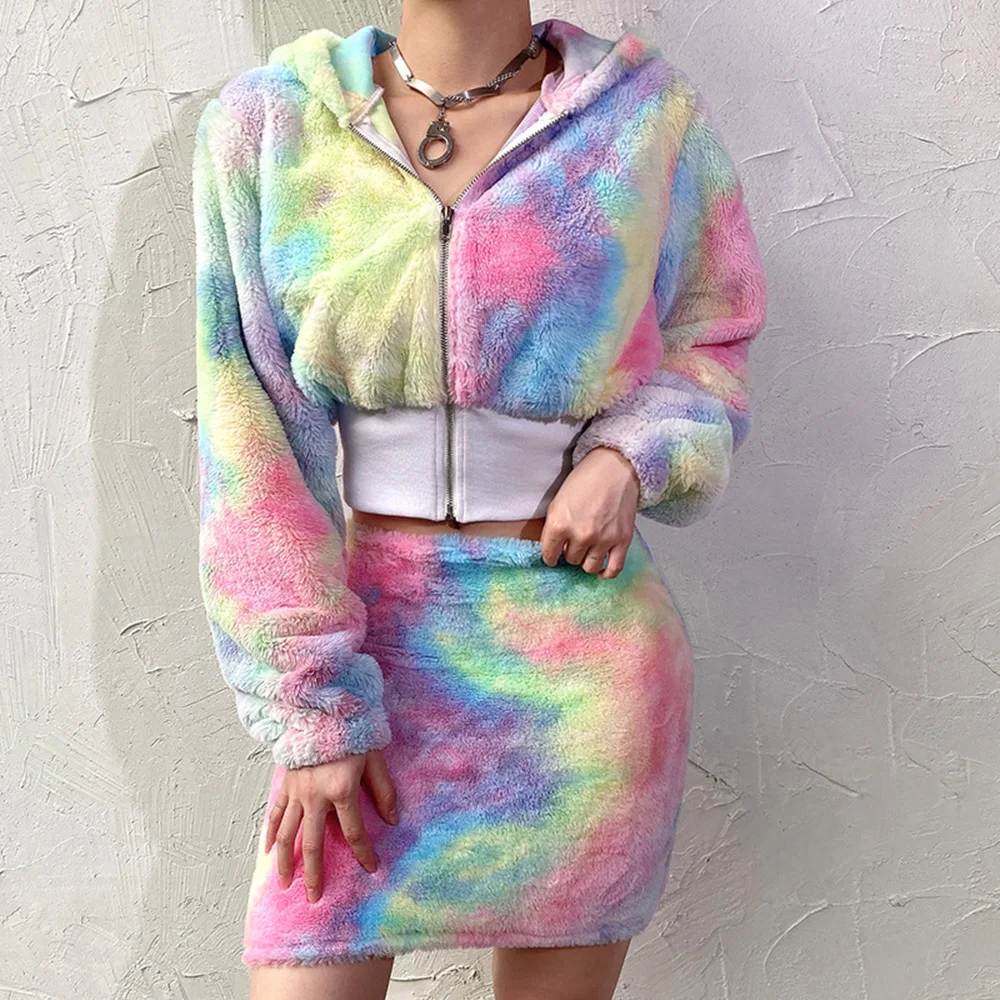 Комплект из двух предметов женский корейский осенний костюм с капюшоном