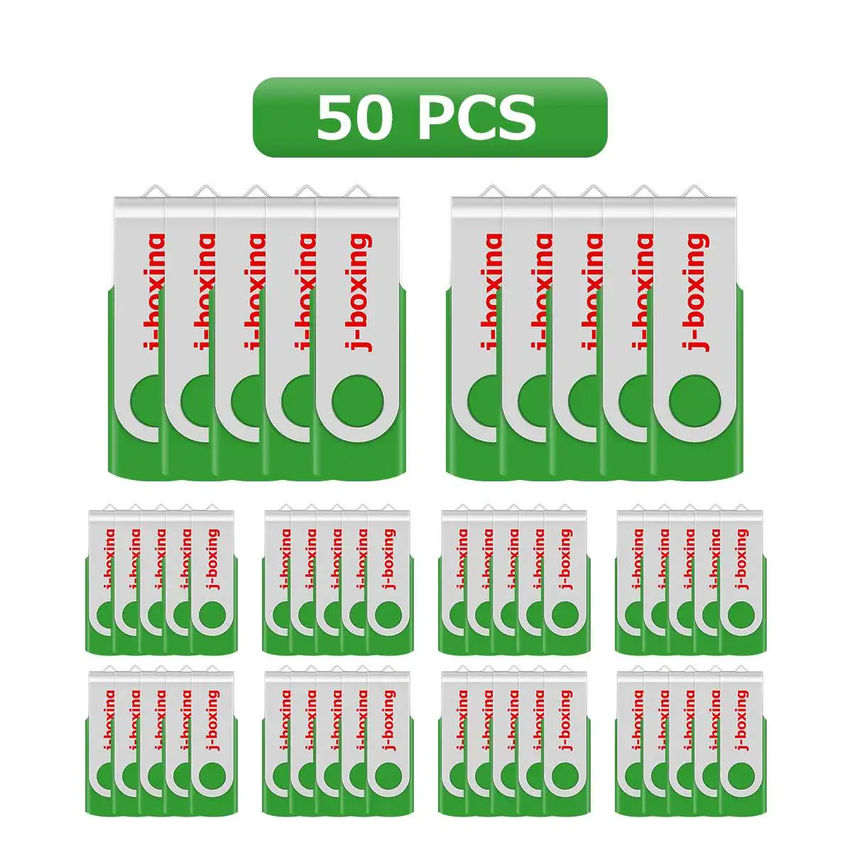 

50PCS 64MB USB Flash Small Capacity Pendrives Swivel USB Flash Stick J-boxing 64 mb Memory Stick for Desktop Laptop Multicolors