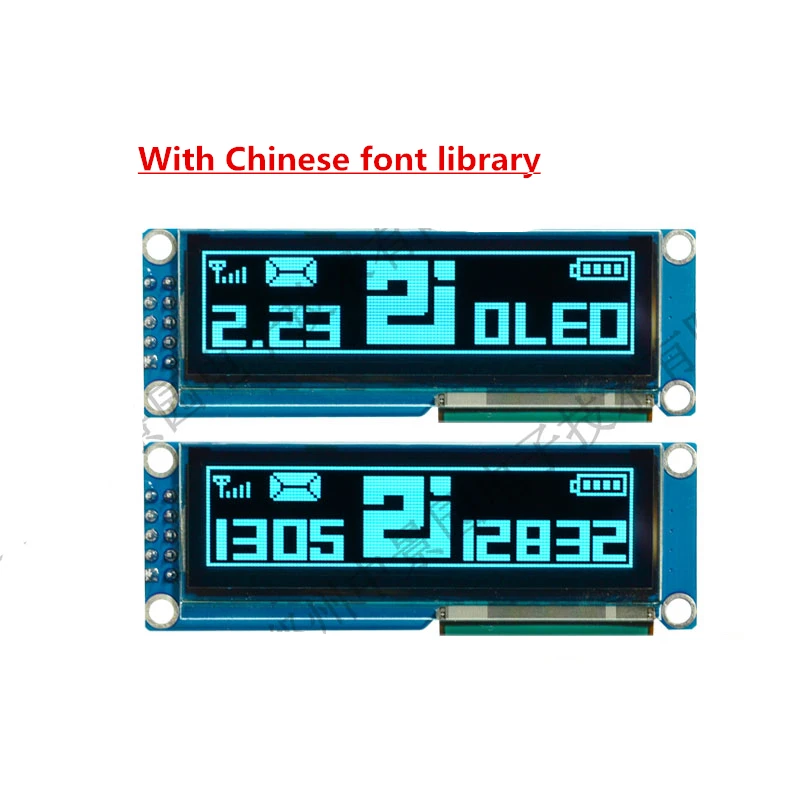 2.23 inch display oled ssd1305oled LCD screen ssd1305 driver Chinese font library | 3D Printer Parts &amp Accessories