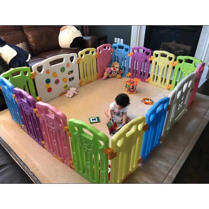 Ковер детский игровой коврик ручной работы плетеный Плюшевый ползающий для