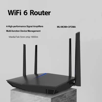 wifi 6 ax1800 smart dual band router 1800mbps 2 4g5g wireless router with 4antennas to 128 devices for home office