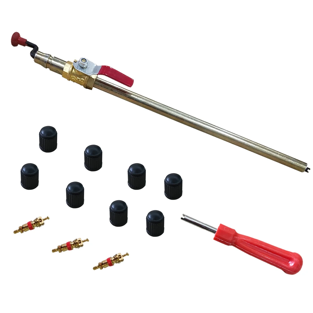 

Автомобильная шина с рукояткой, быстрый надувной стержень, большая грузовая шина, прямой дырокол для электромобиля, Универсальный Воздушный стержень