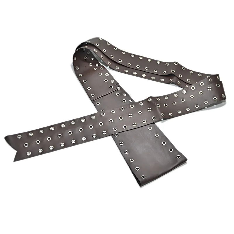 Бандажный корсет с бантом широкий пояс для женщин из искусственной кожи женский