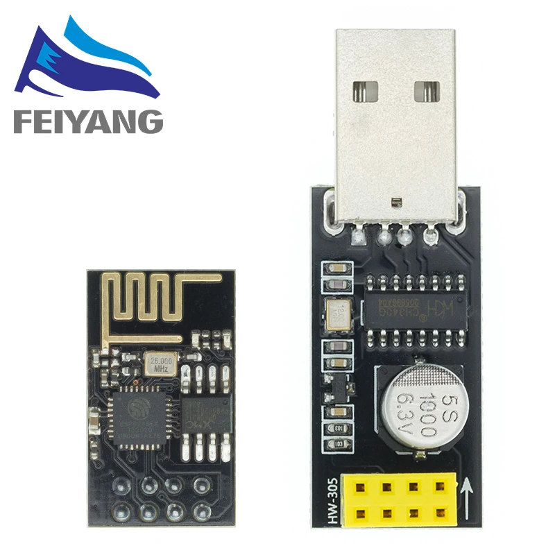 ESP01 программатор адаптер UART GPIO0 ESP 01 Adaptaterr ESP8266 CH340G USB к Серийный беспроводной Wifi