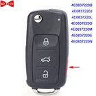 KEYECU для Audi A8 S8 2003 2004 2005 2006 2007 2008 2009 дистанционный ключ 4E0837220BJLDMEN ID46 чип 315 МГц433 МГц