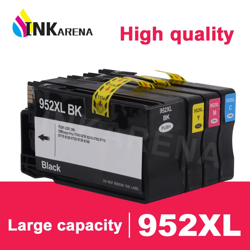 Buy 952XL インクカートリッジ hp 952 Officejet プロ 7740 8210 8218 8710 8715 8718 8719 8720 8725 8728 8730 8740 プリンタのカートリッジ
