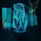 3D ночной Светильник будильник база Delineascope сенсорный датчик для костюмированной вечеринки по японскому аниме Джунджи Ito коллекция Каваками чтомые проекционной лампы