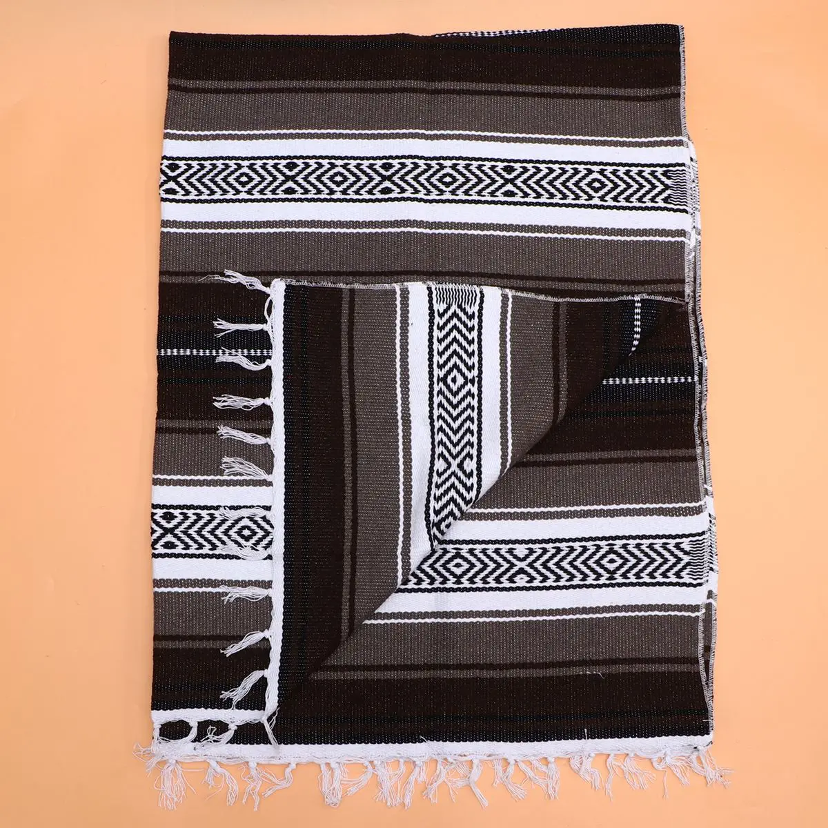 Смешанное мексиканское одеяло коврик для йоги накидка Тканое спальни дивана