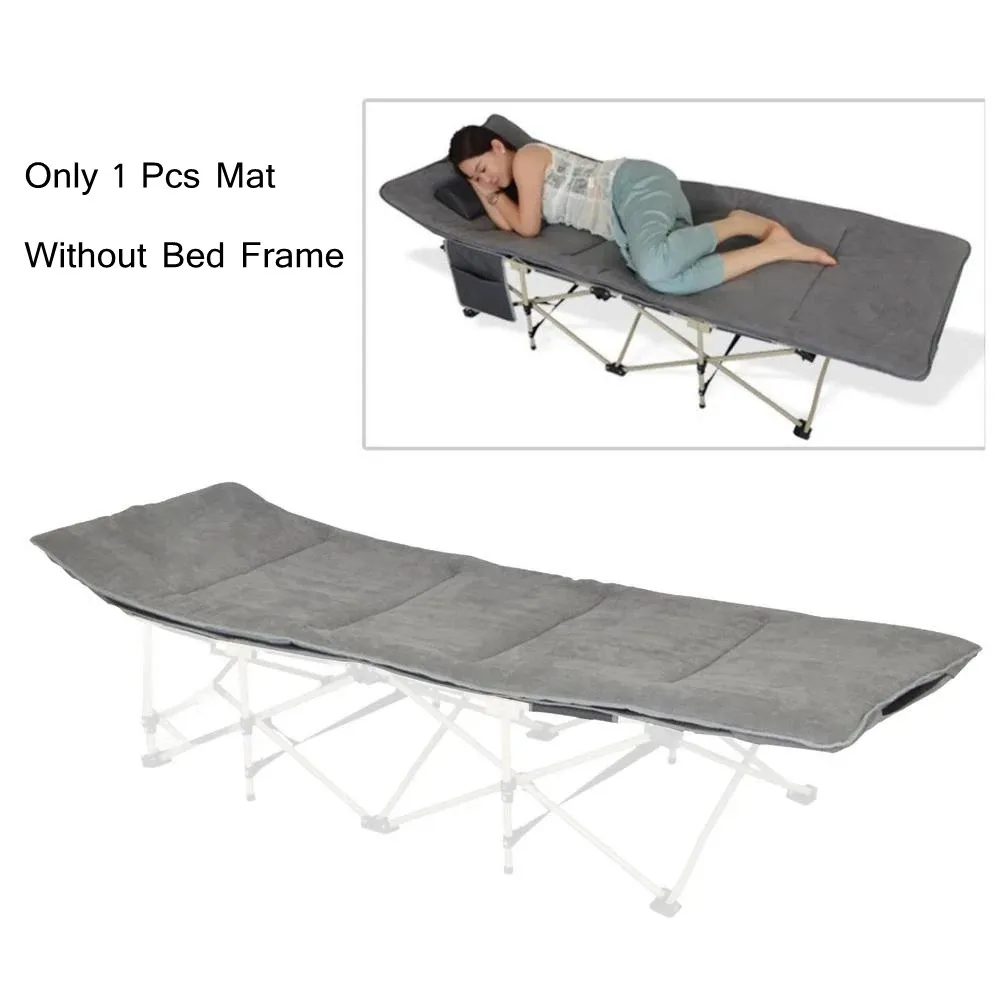 Mat For Folding Bed Ultralight Camping Cot Equipment Portable Travel Camp Outdoor Sleeping Hiking Single Mattress | Спорт и