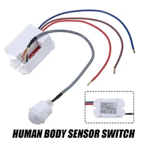 high quality 220 240vac motion sensor detector human body indction sensor light control detector light switch