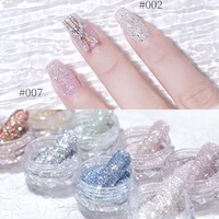 1pc holographic nail diamond powder crystal shiny nail dust for women girls manicure art decoration accessories