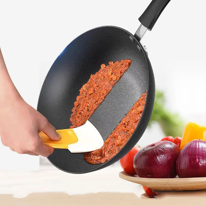 

Maifan Stone Wok Non-stick Pan Frying Pan Household Cooking Pot with Smoke-free Gas Stove Induction Cooker General Pots and Pans