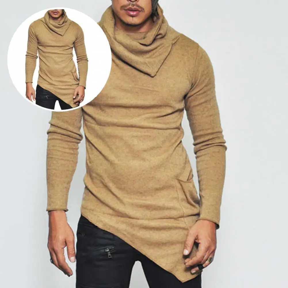 

Fabulous Spring Top Pullover Casual All Match Casual Pocket Men Top Men Shirt Men Shirt