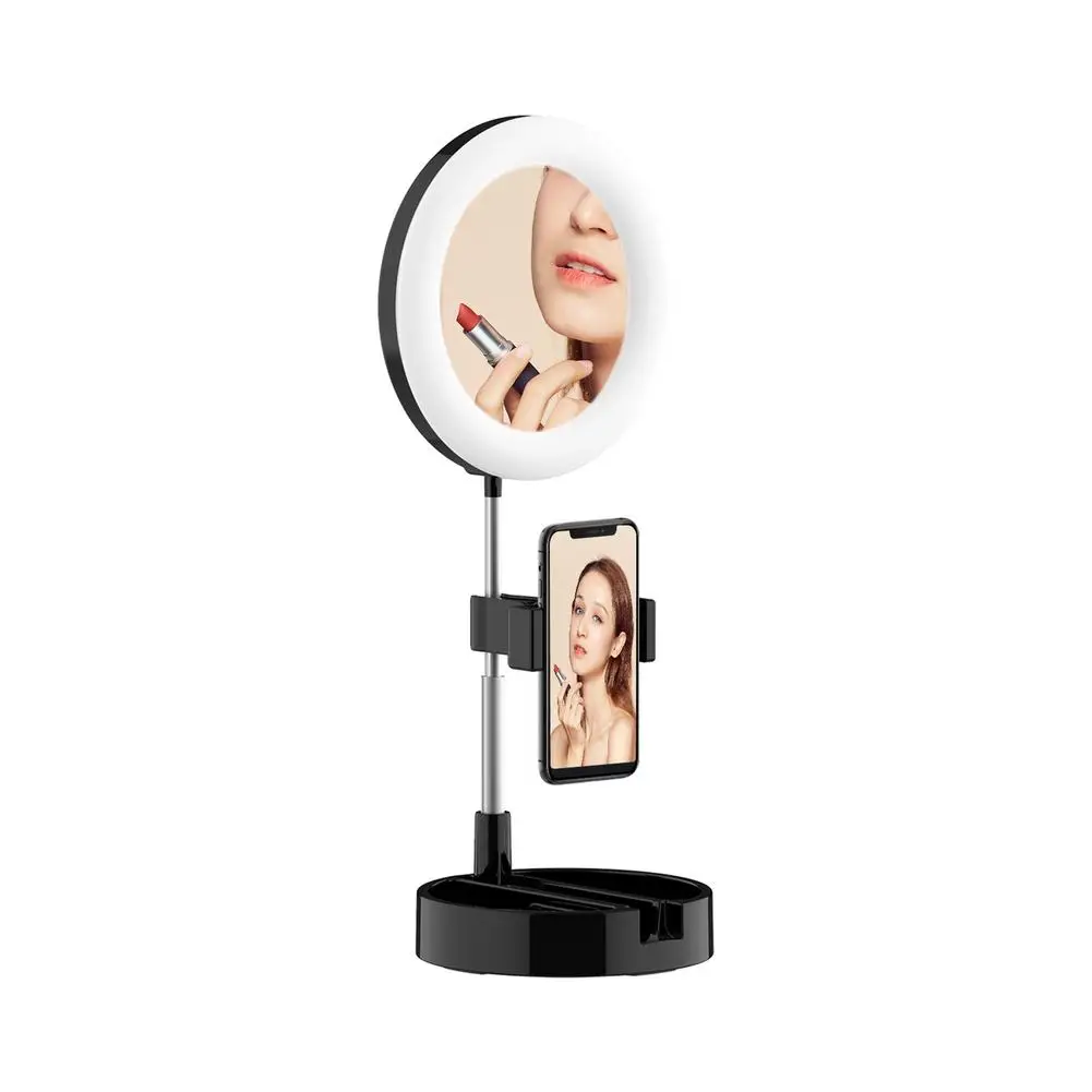 

Selfie Light LED Circle Lamp With Stand And Cell Phone Holder Christmas Thanksgiving Gifts LED Circle Lamp For Photography Li