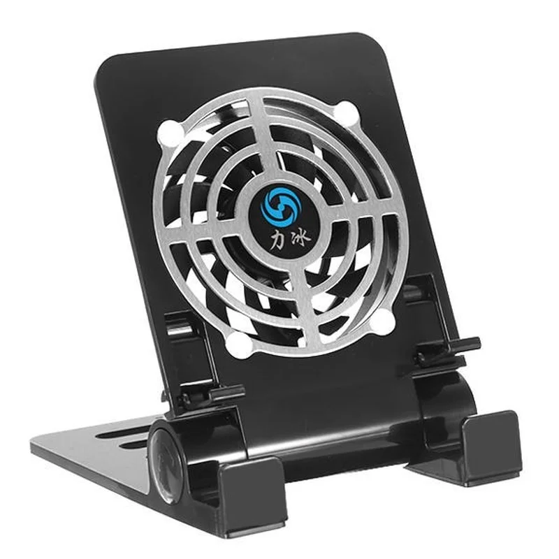 usb desk phone fan quiet cooling pad radiator with foldable stand holder for iphone ipad tablets laptops free global shipping