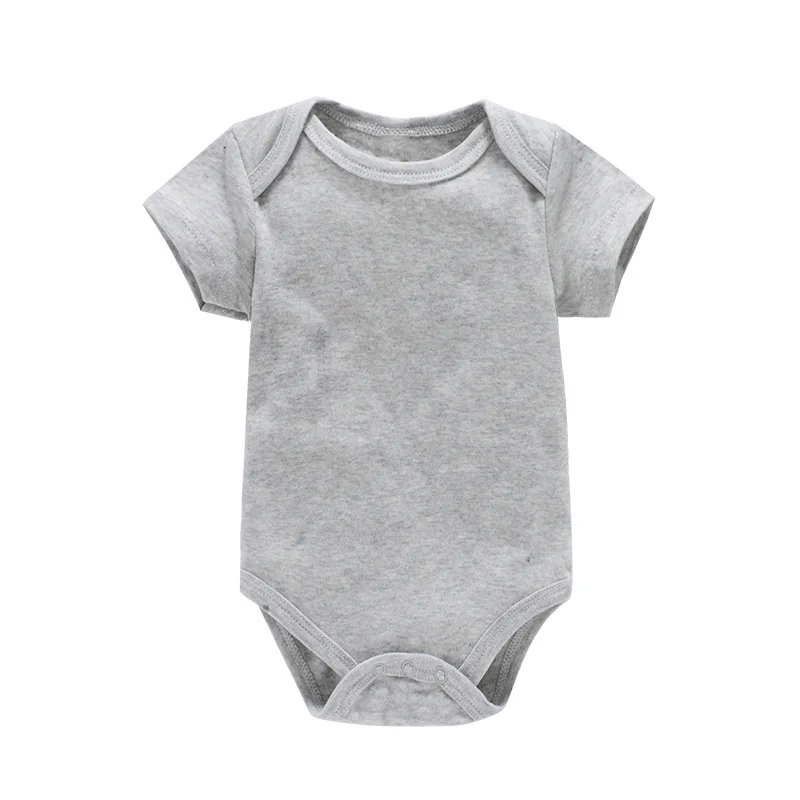 

Baby Solid Romper Short Sleeve Cotton Boy Girl Clothes Summer Jumpsuits Clothing Set Body Suits 0-24 Months Bebe Costume