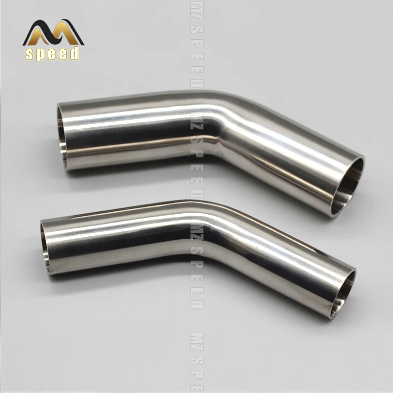 

304 stainless steel sanitary grade Y type three-way welded pipe universal exhaust pipe welded muffler connection pipe fitting