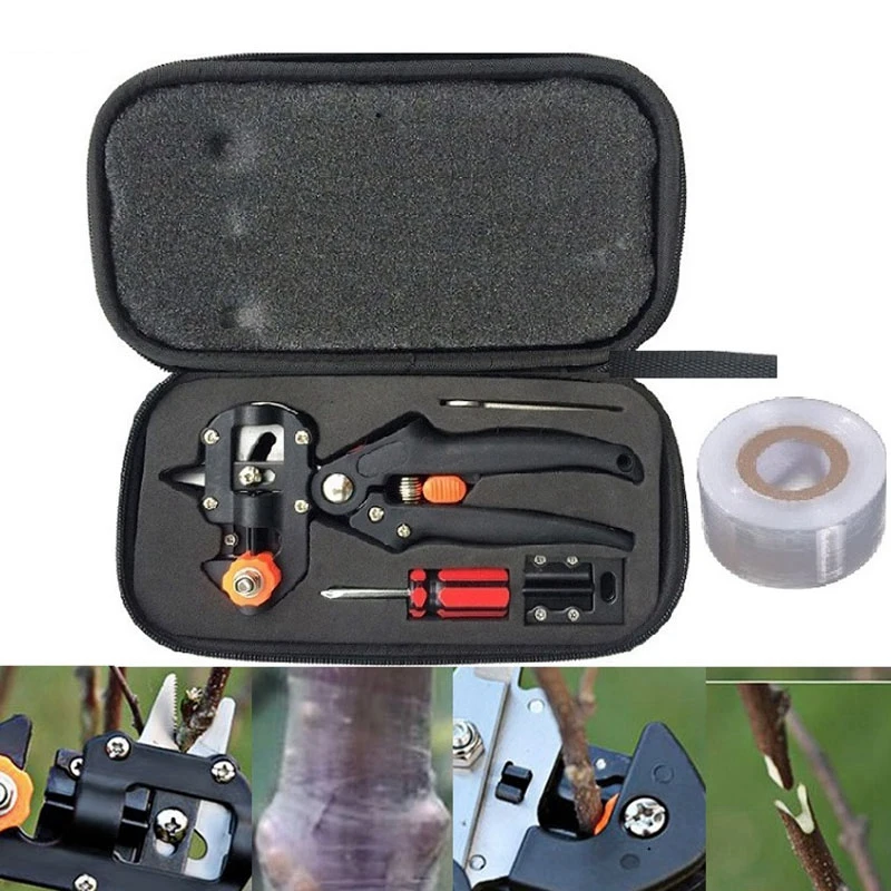 

Garden Fruit Tree Pruning Shears Scissor Grafting Cutting Tool With Blade Hand-Held Grafting Shears Pruner Garden Tools Set With