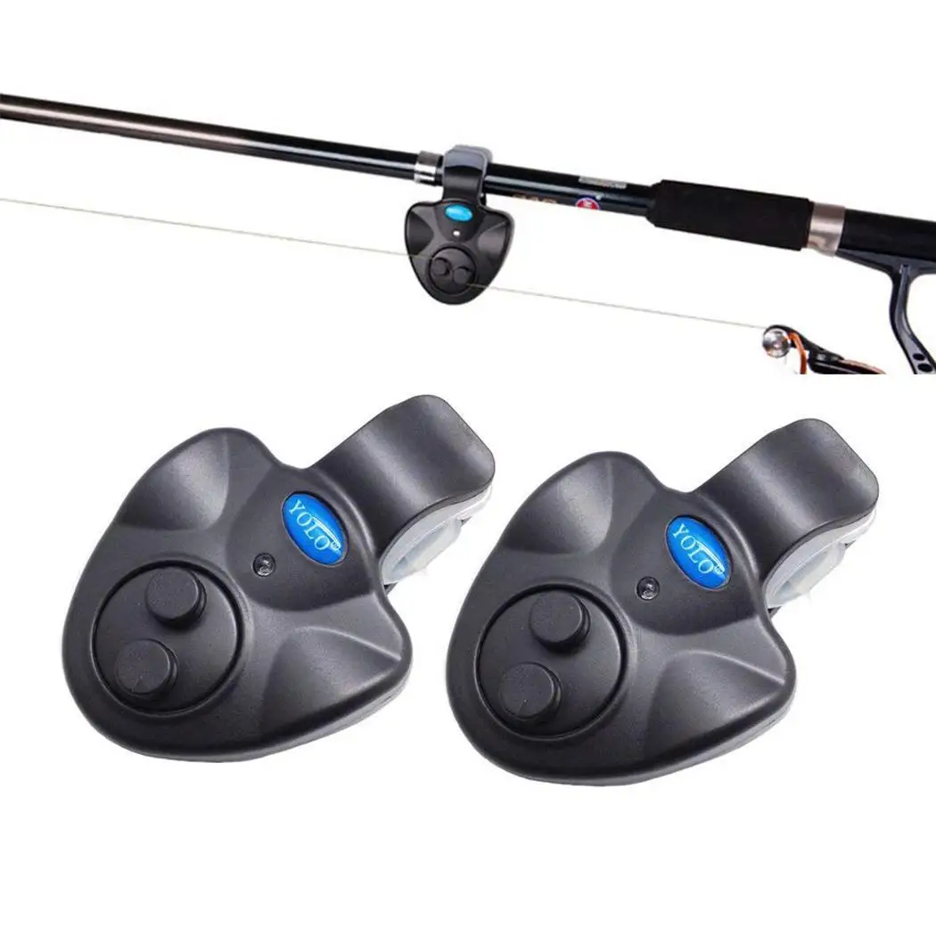 Новый электронный звуковой светодиодный индикатор укуса рыбы Сигнализация