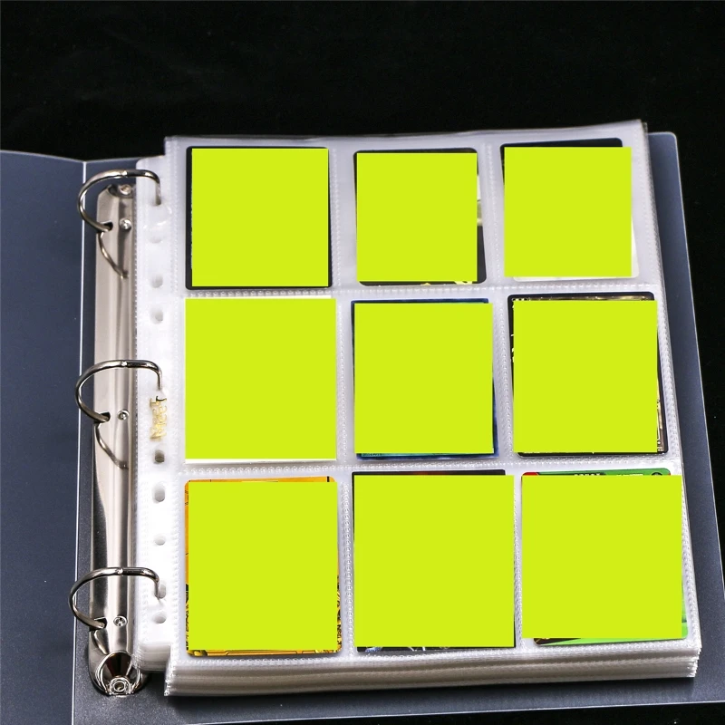 

Transparent Card Collection Binder Pocket Trading Card Binder For Card New