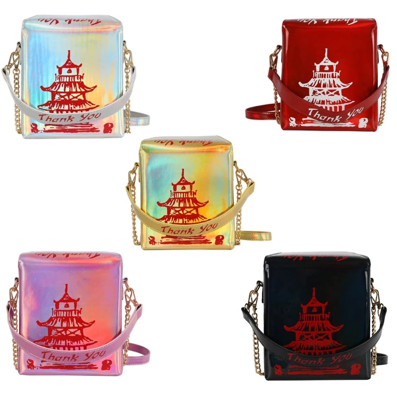 

Women Ladies Tower Print Crossbody PU Leather Shoulder Bag Tote Purse Handbag Messenger Satchel