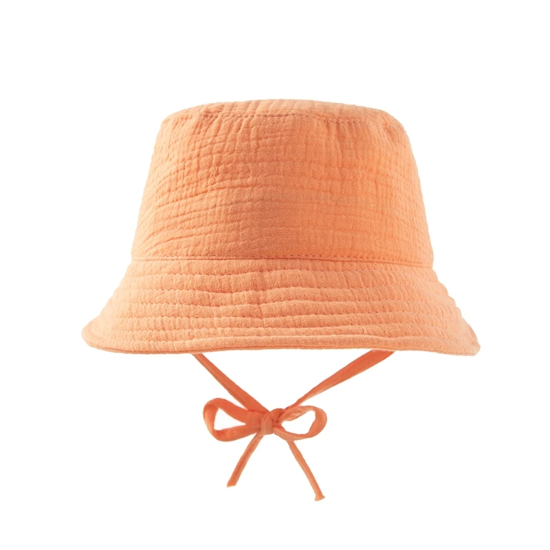 

Baby Kids Children Fisherman Wide Brim UV Protection Visor Sunhat Bucket Hat