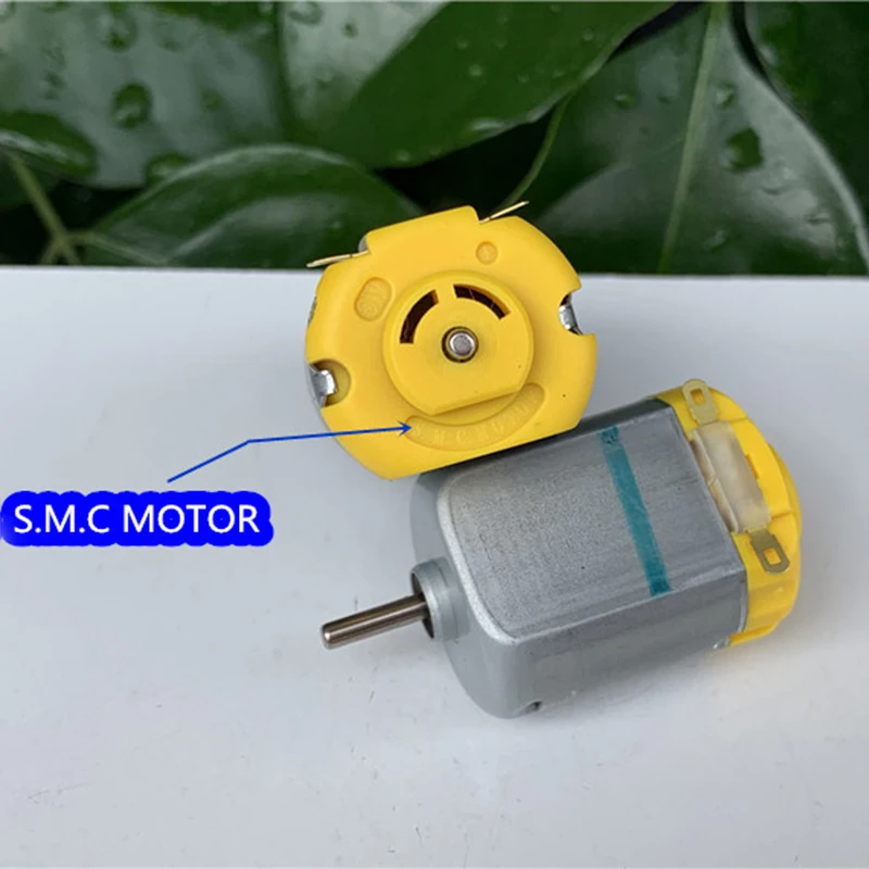 Стандартный Мини Мотор 130 постоянного тока FP130 DC 3 V-12 V 19500 об./мин. Высокая скорость Сильный магнитный карбоновый щеточный мотор 2 мм вал DIY RC игрушечный автомобиль