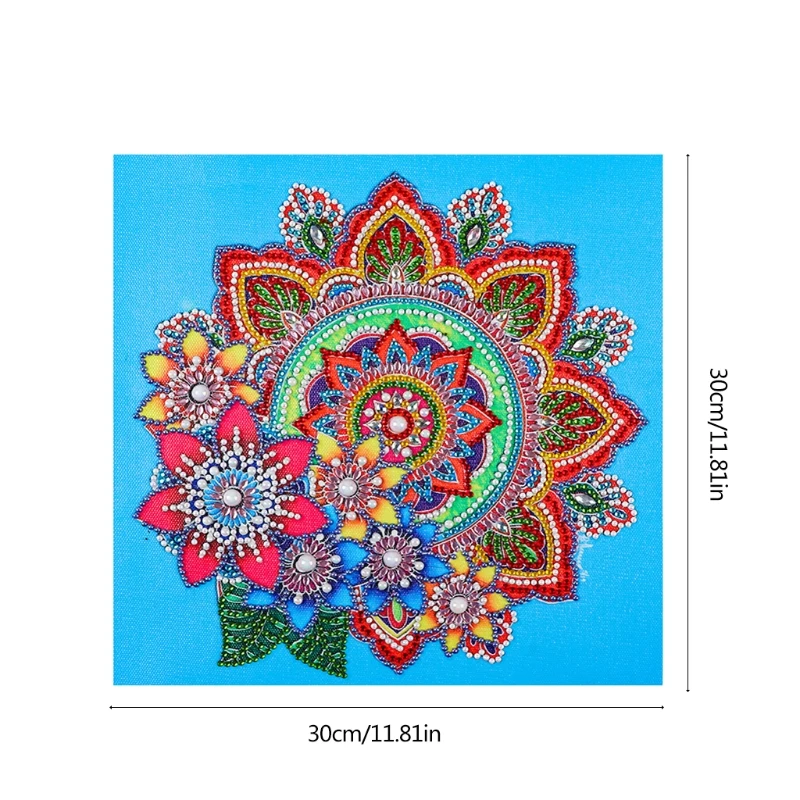 

5D Special Diamond Painting Mandala Embroidery Rhinestone Crystal Cross Stitch DIY Needlework Craft Kit Home Decoration