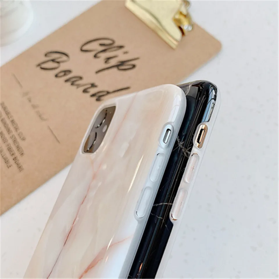 DTLeaf мраморный чехол для iPhone 11 Pro Max задняя крышка на huawei P20 Lite P30 Телефон Coque мягкий