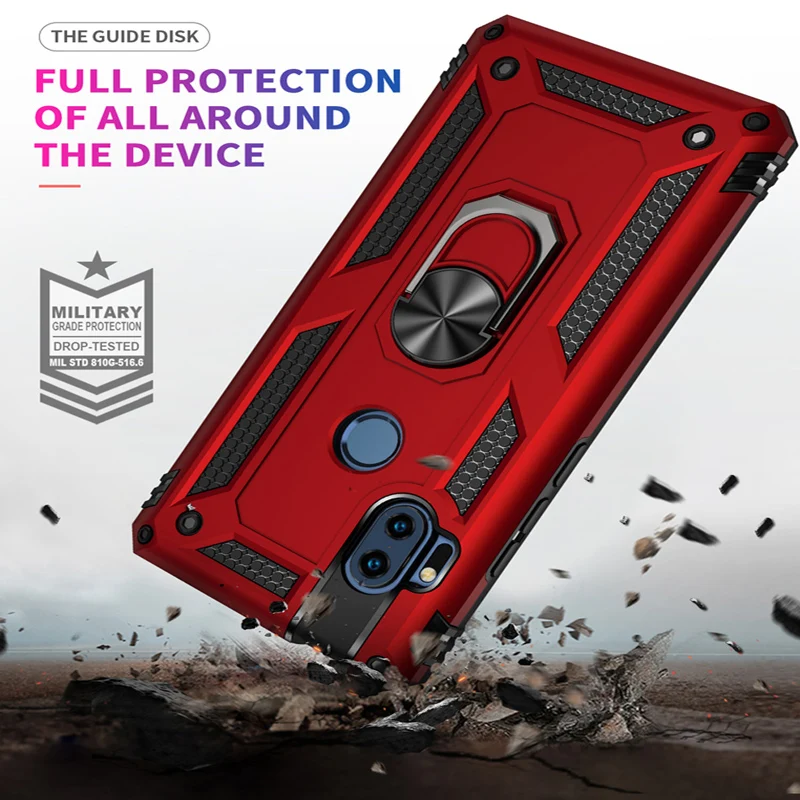 sergeant armor case for motorola moto g6 g7 g8 plus g8 play shockproof kickstand phone case for moto g 5g plus stylus one hyper free global shipping